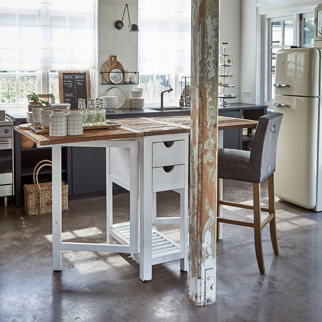 Wooster Street Bar Table 50/180x80