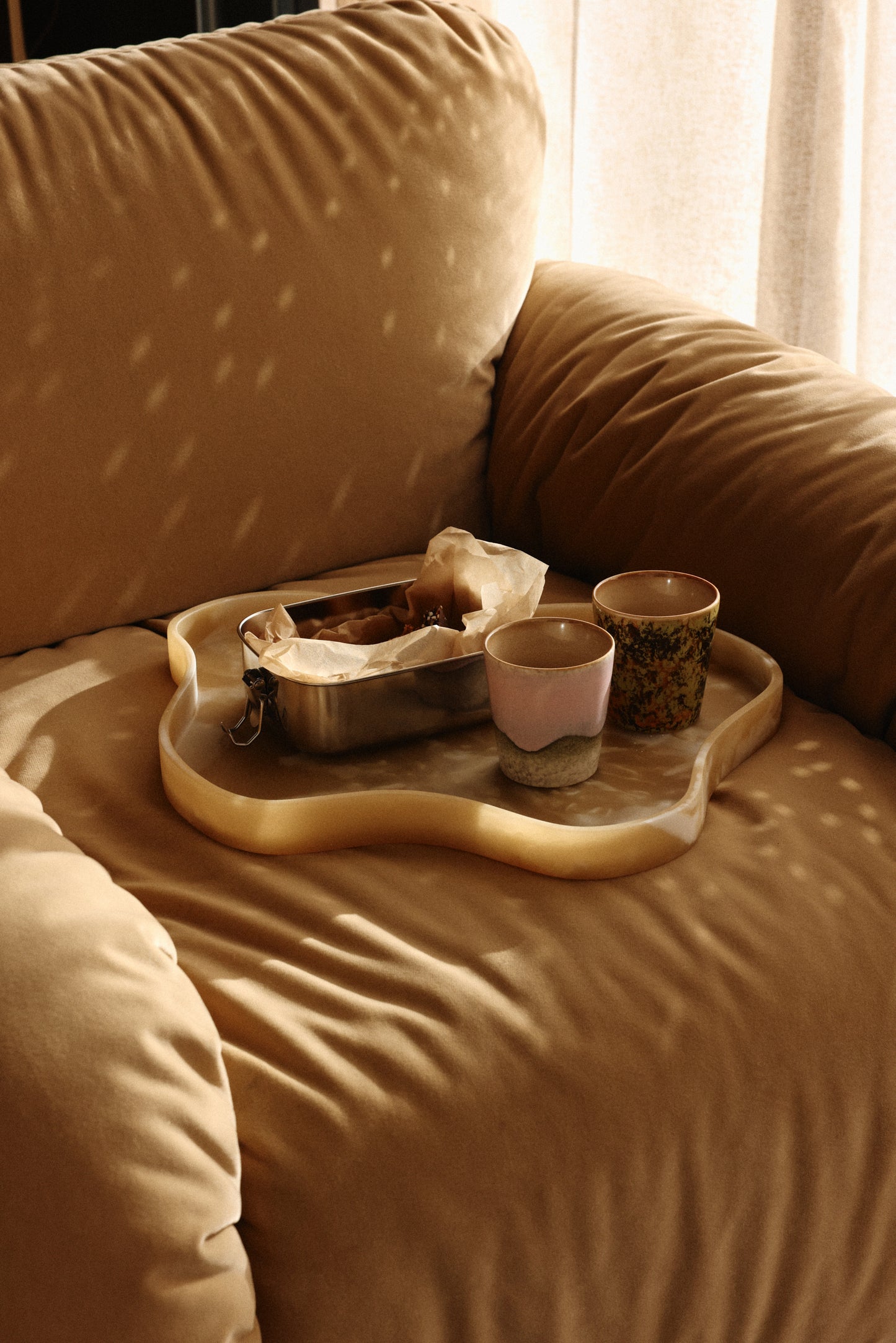 70s ceramics: coffee mug, fjord