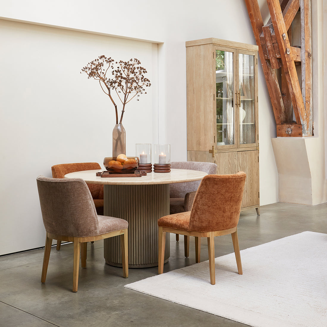 Whistler Dining Chair Warm Mushroom
