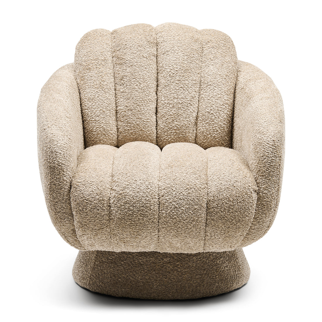 Scotia Swivel Armchair Vintage Velvet Sterling Silver