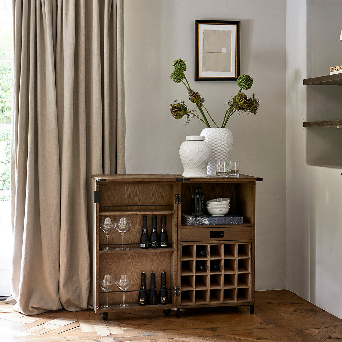 Portella Bar Cabinet