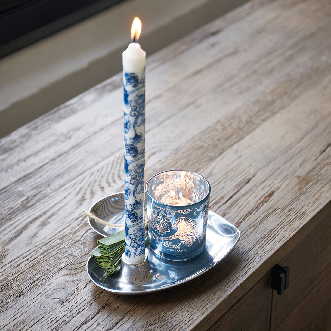 Amalfi Dinner Candle Set of 2