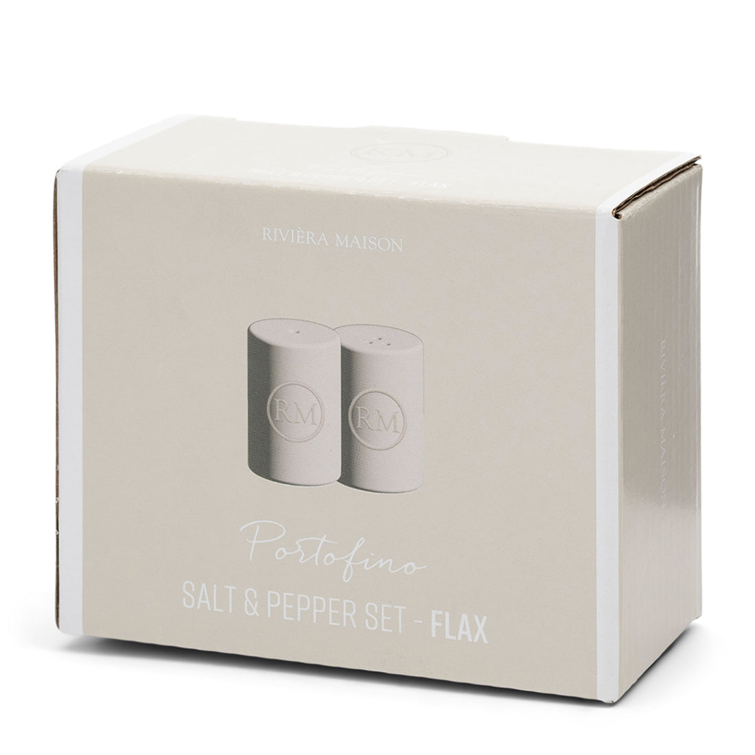 Portofino Salt & Pepper Set flax