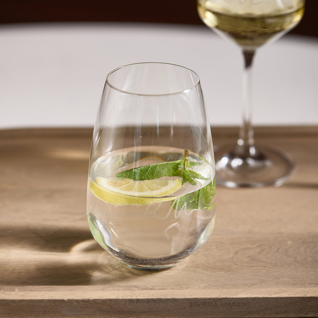 Taste of RM Water Glass