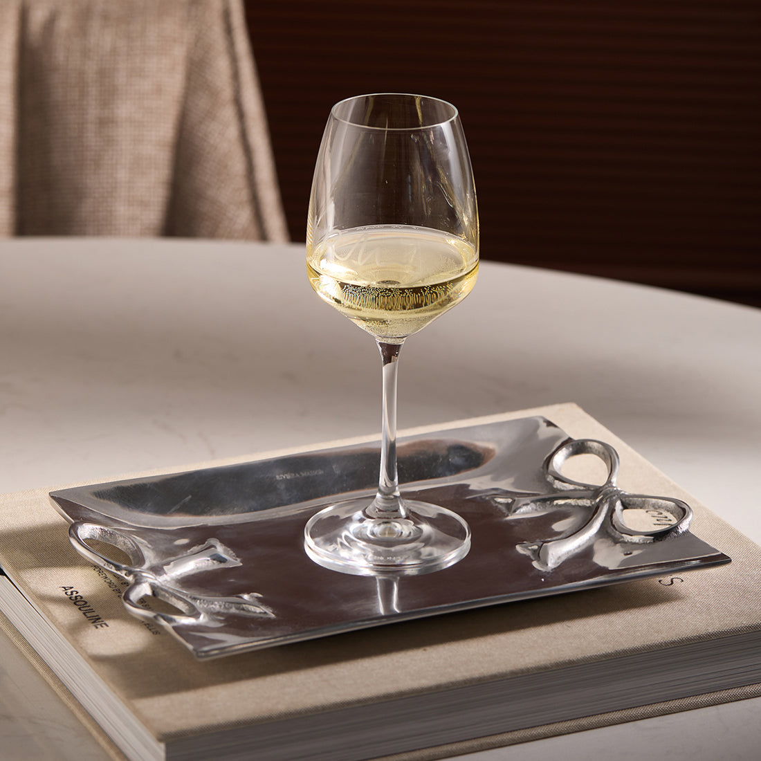 Taste of RM White Wine Glass