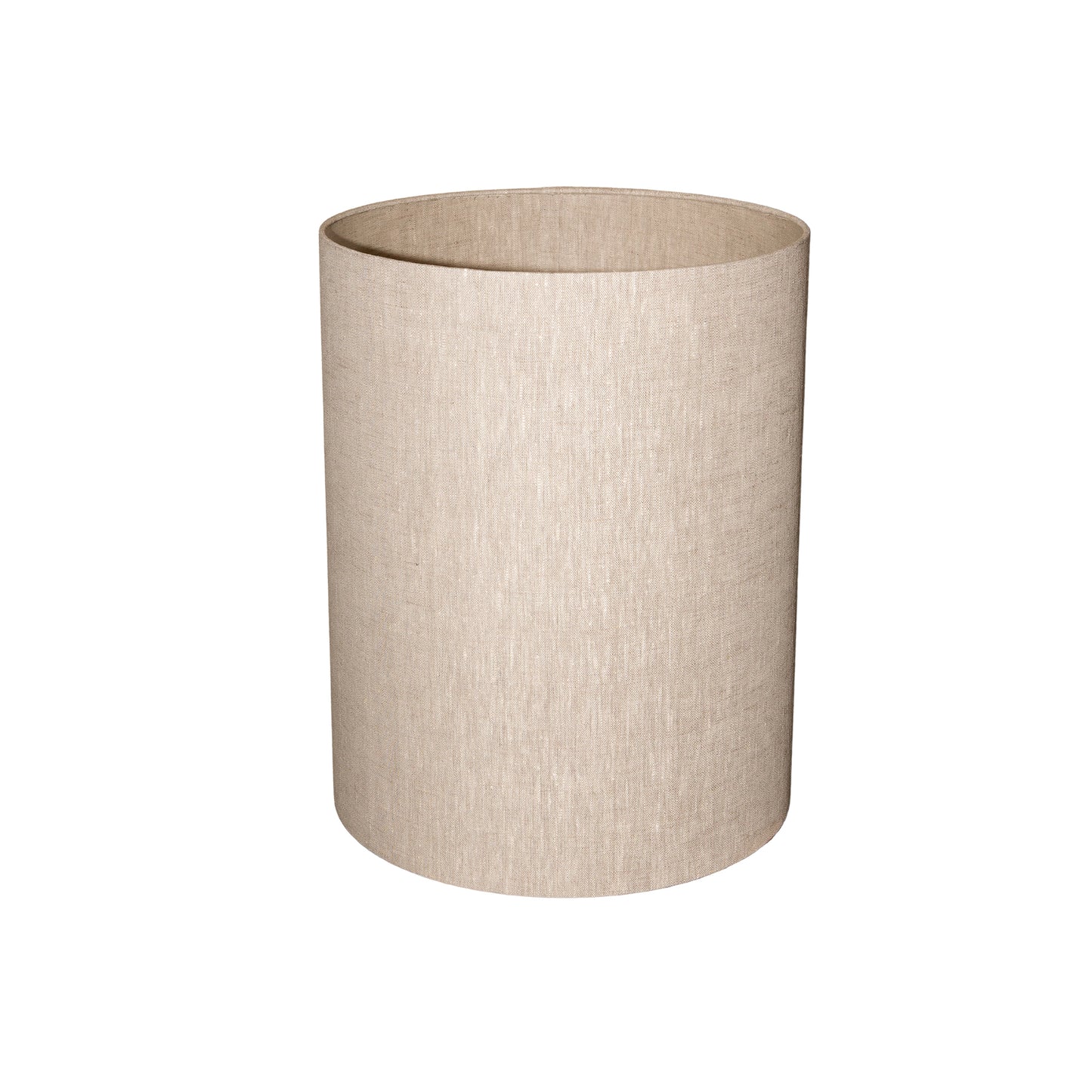 Rivvo Natural cotton linen lampshade round high