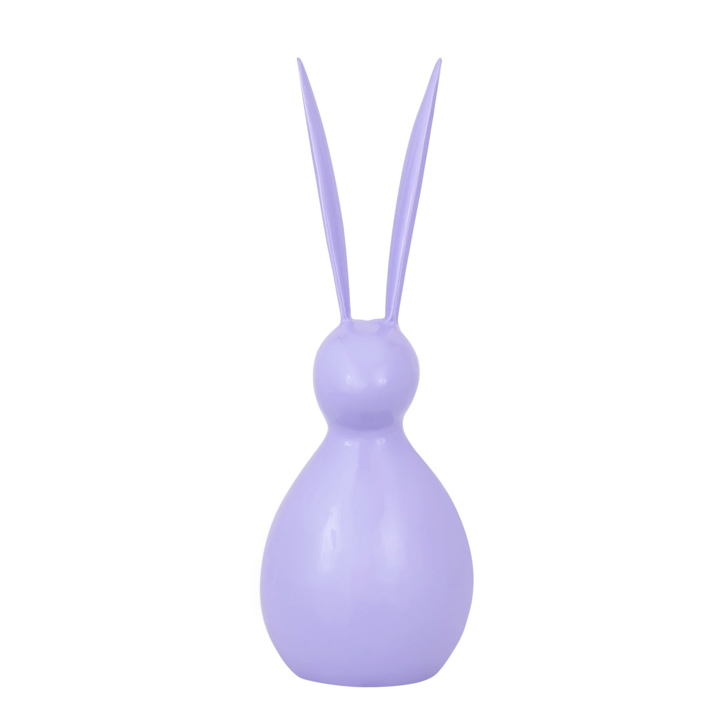 Zariah Light Pink casted alu rabbit statue XL