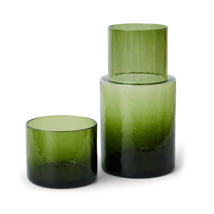 Tube carafe olive