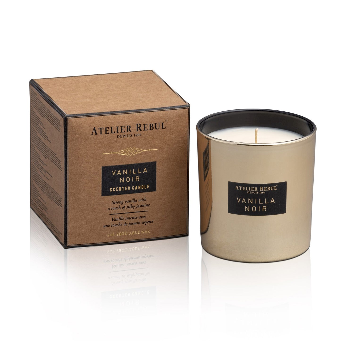 Vanilla Noir Scented Candle - 210Gr