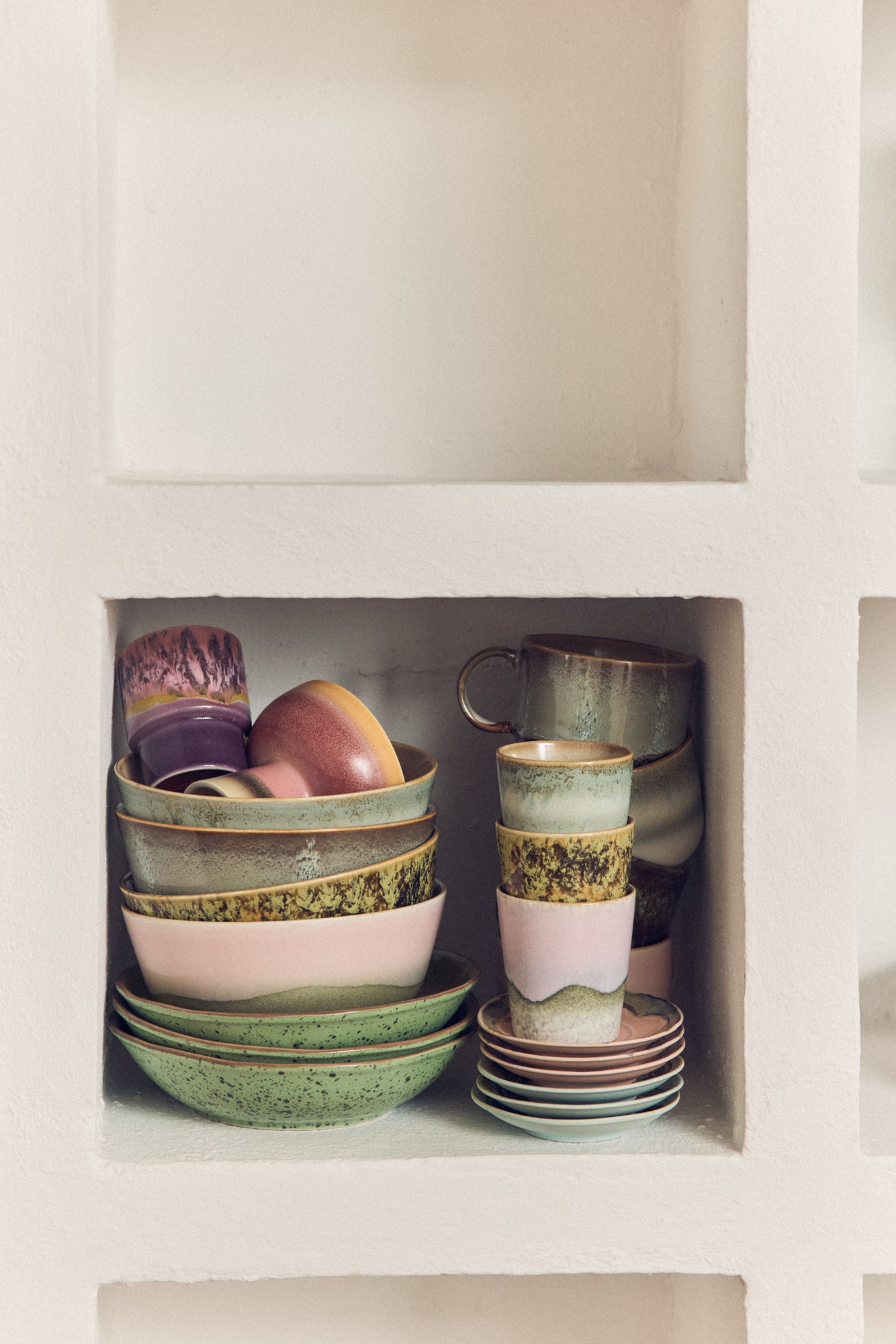 70s ceramics: coffee mug, fjord