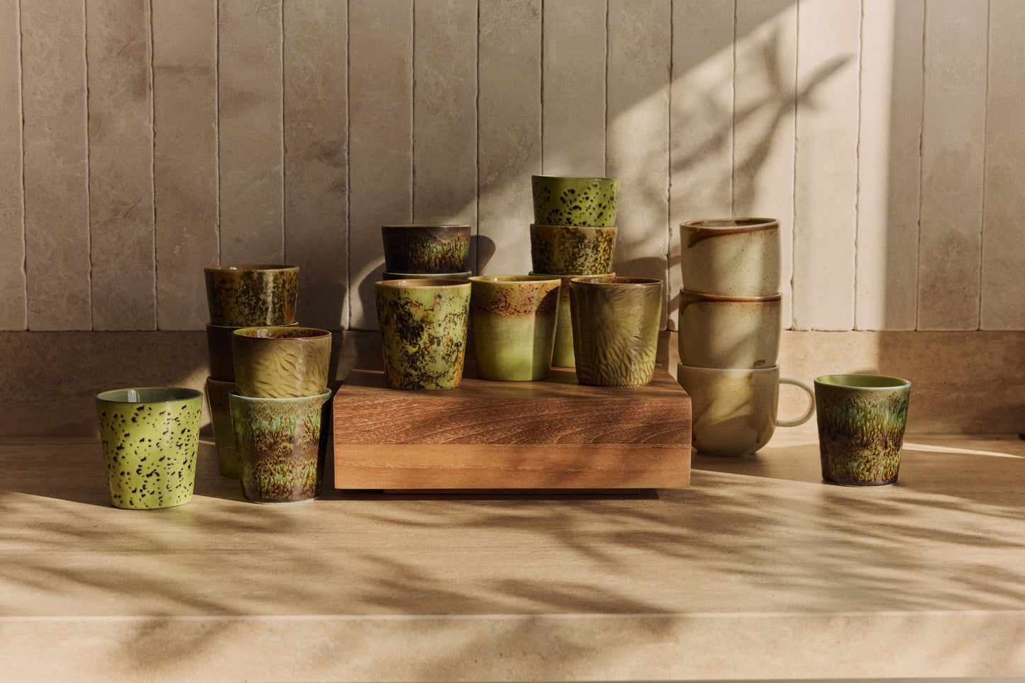 70s ceramics: coffee mug, fjord