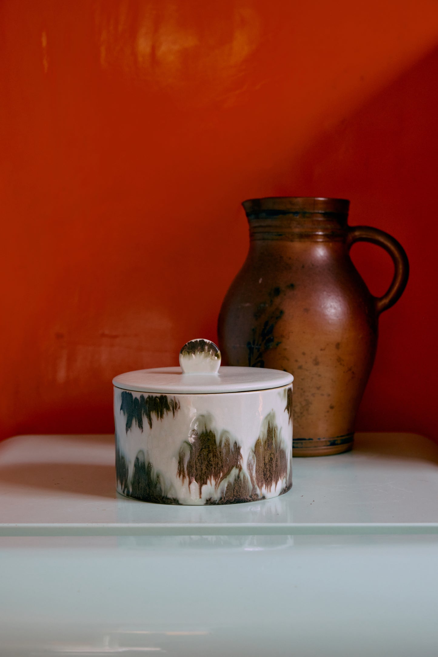 70s ceramics: cookie jar, tide