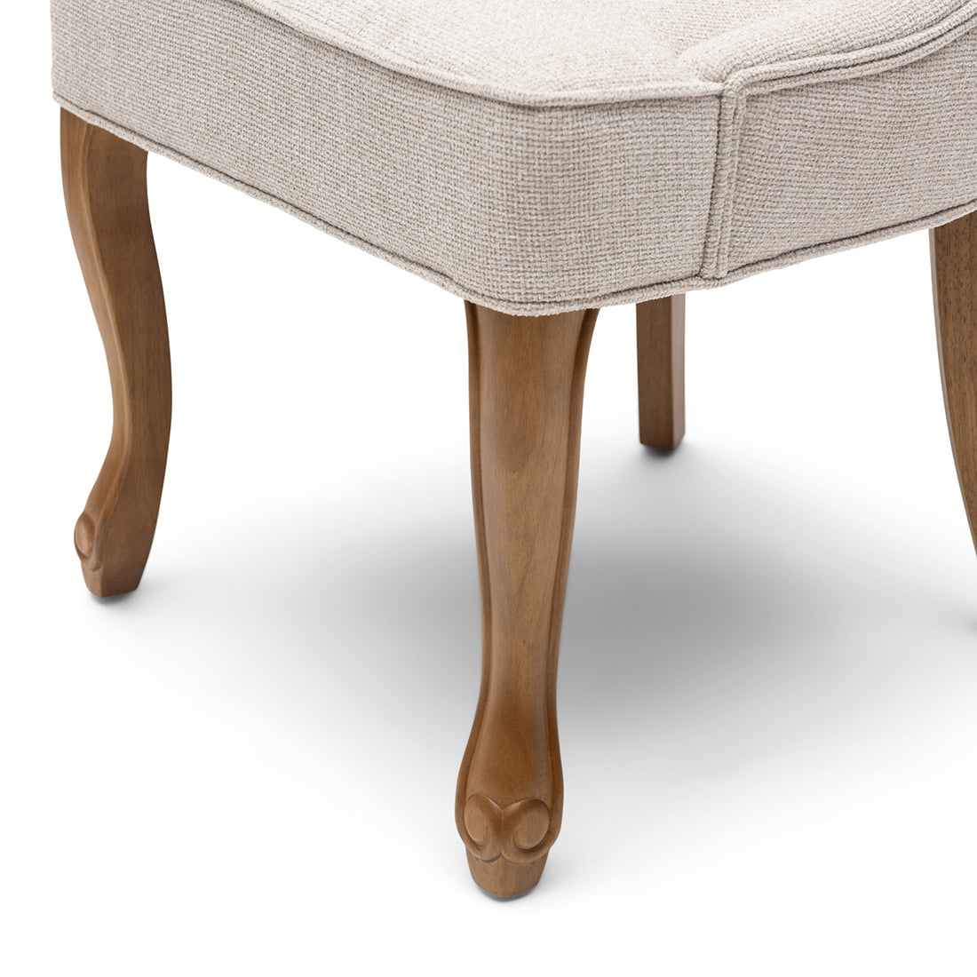 George Dining Chair Glossy Flax