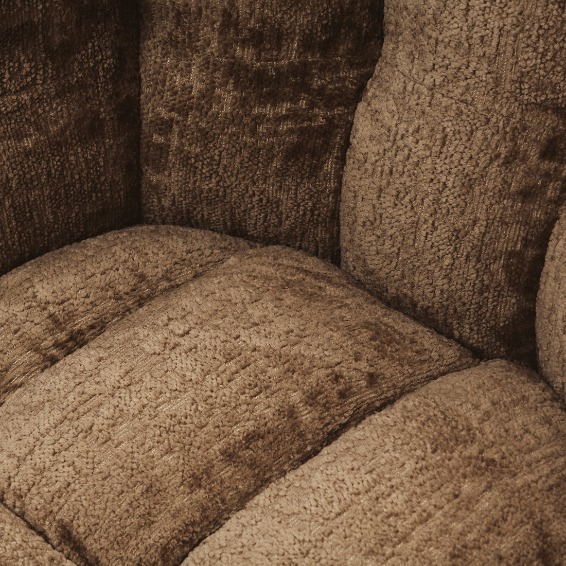 Arosa Swivel Armchair Brown