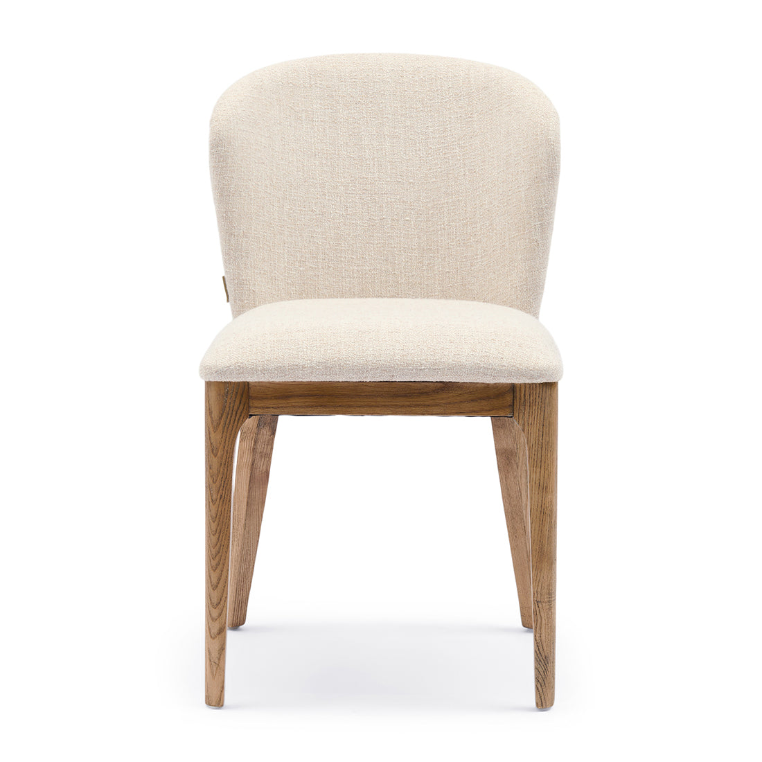 Savoy Dining Chair, Rich Tweed Antique White