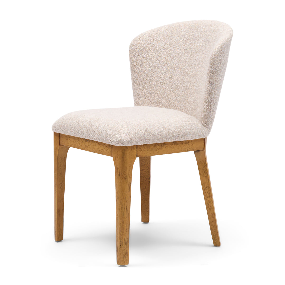 Savoy Dining Chair, Rich Tweed, Warm Beige