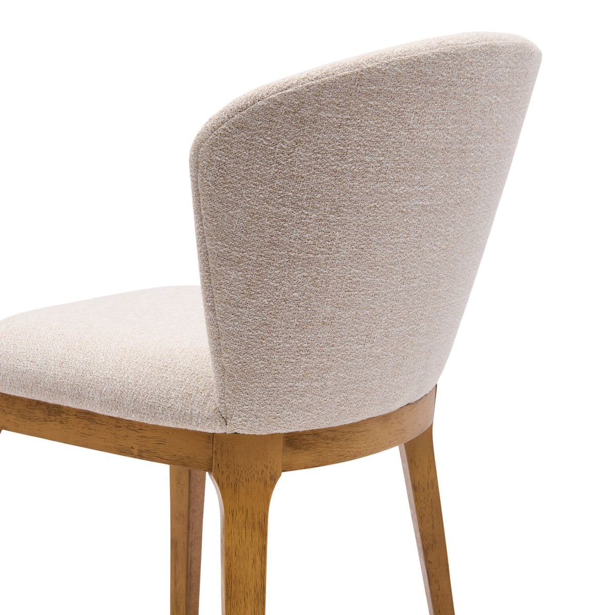 Savoy Dining Chair, Rich Tweed, Warm Beige