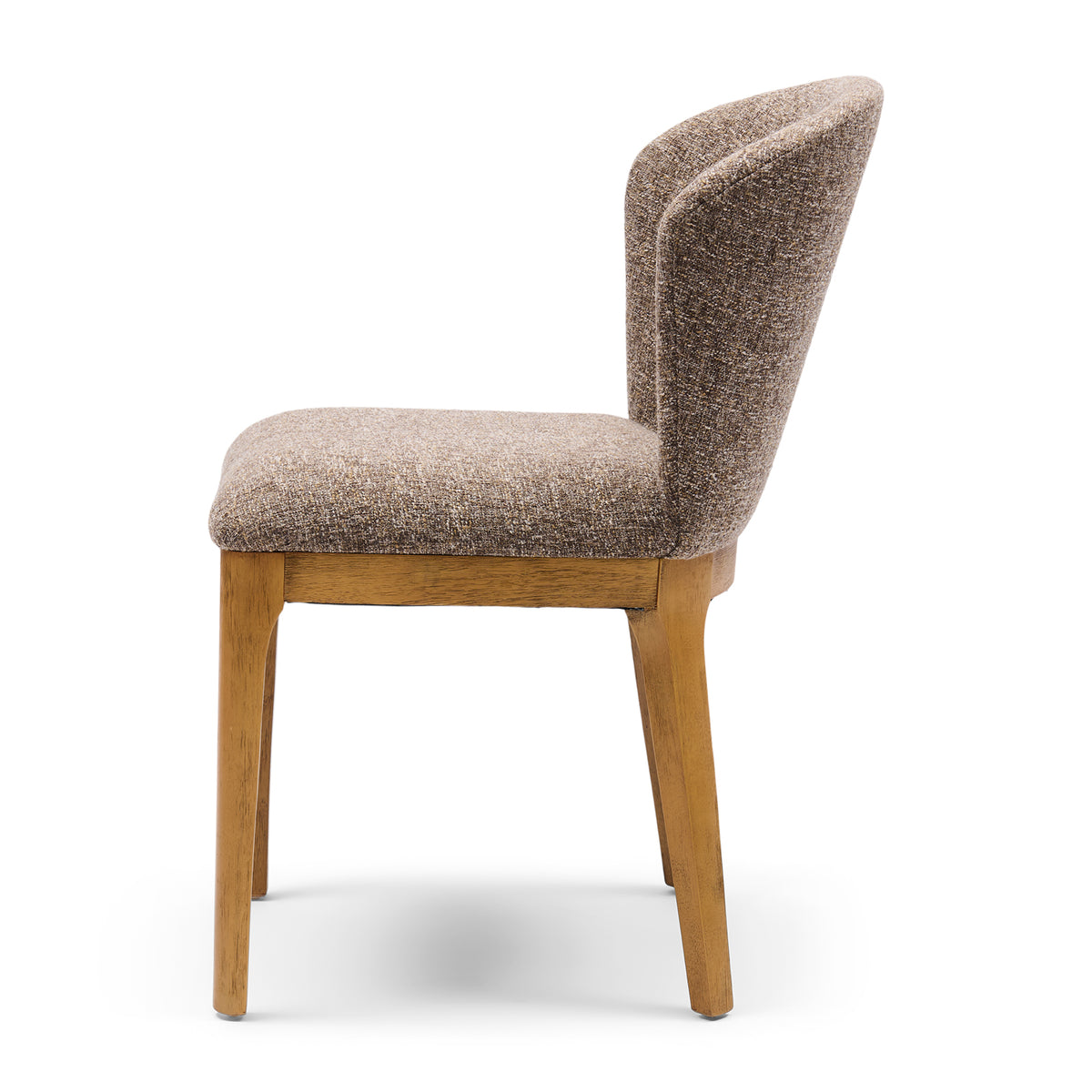 Savoy Dining Chair, Rich Tweed, Mochaccino Brown
