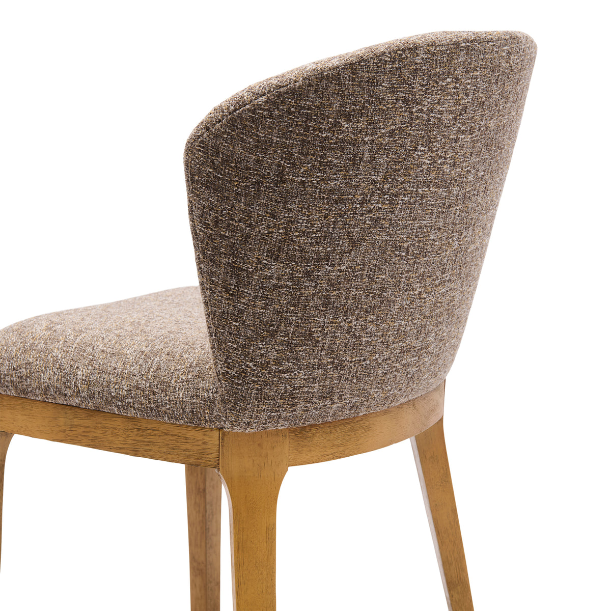 Savoy Dining Chair, Rich Tweed, Mochaccino Brown