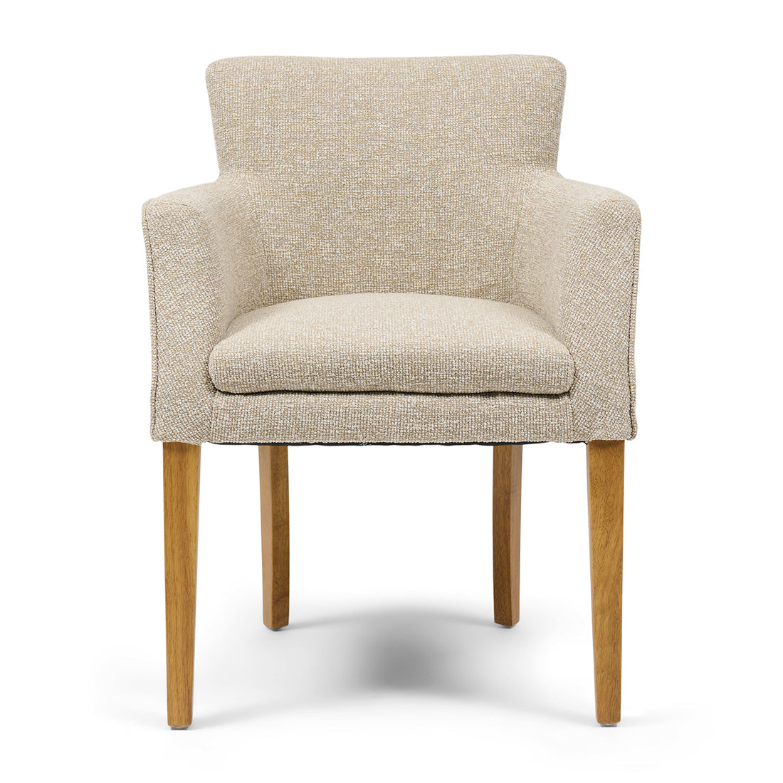 Waverly Dining Armchair, Mountain Weave Dune Sand