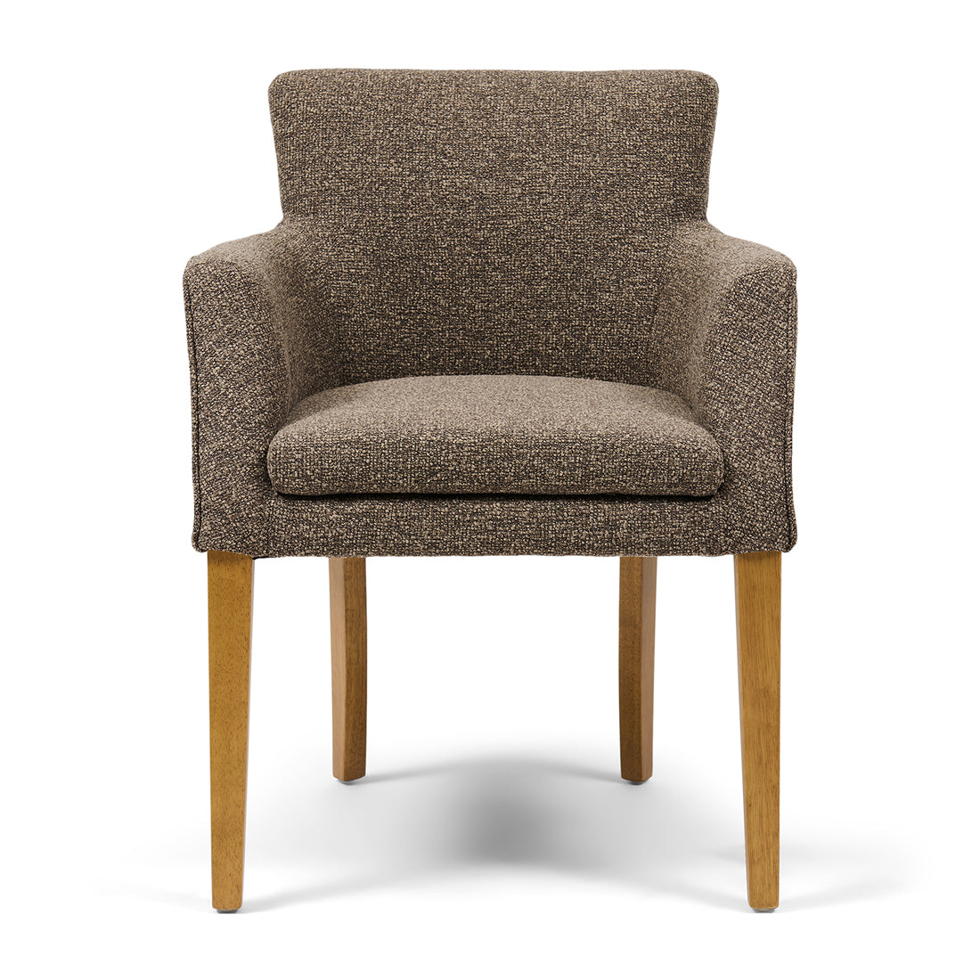 Waverly Dining Armchair, Mountain Weave Lush Brown