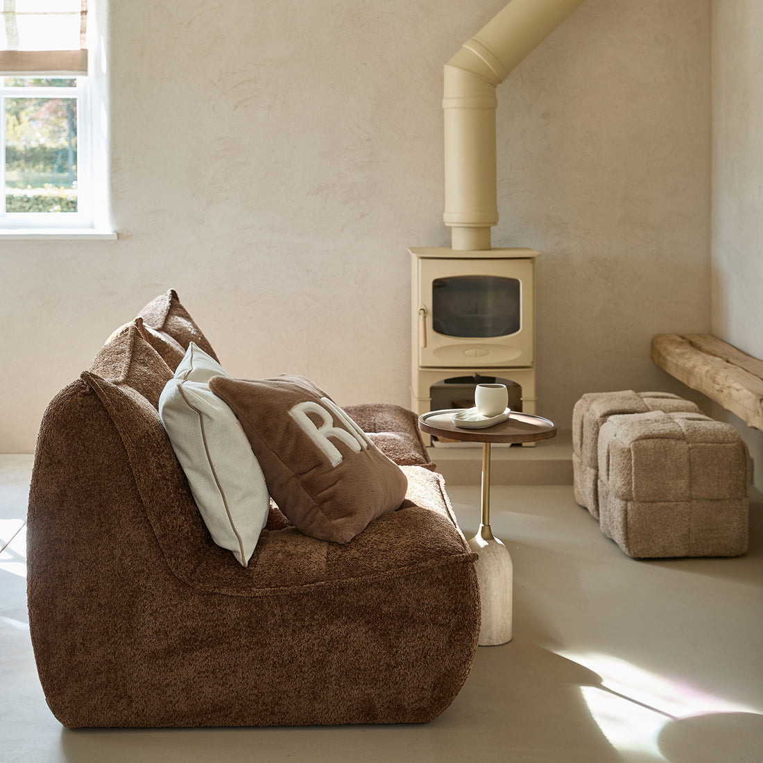 Accent Chair Umber Brown