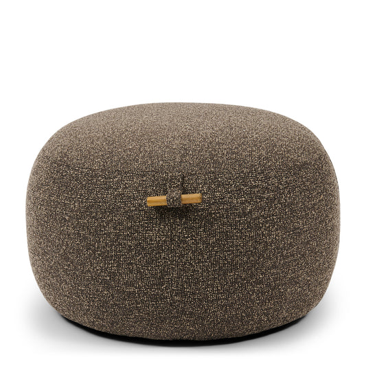 Aspen Footstool, Mountain Weave Lush Brown