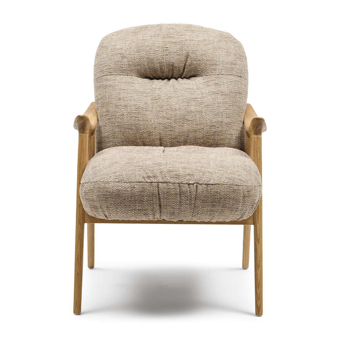 Castello Armchair, Two-Tone Weave Light Brown