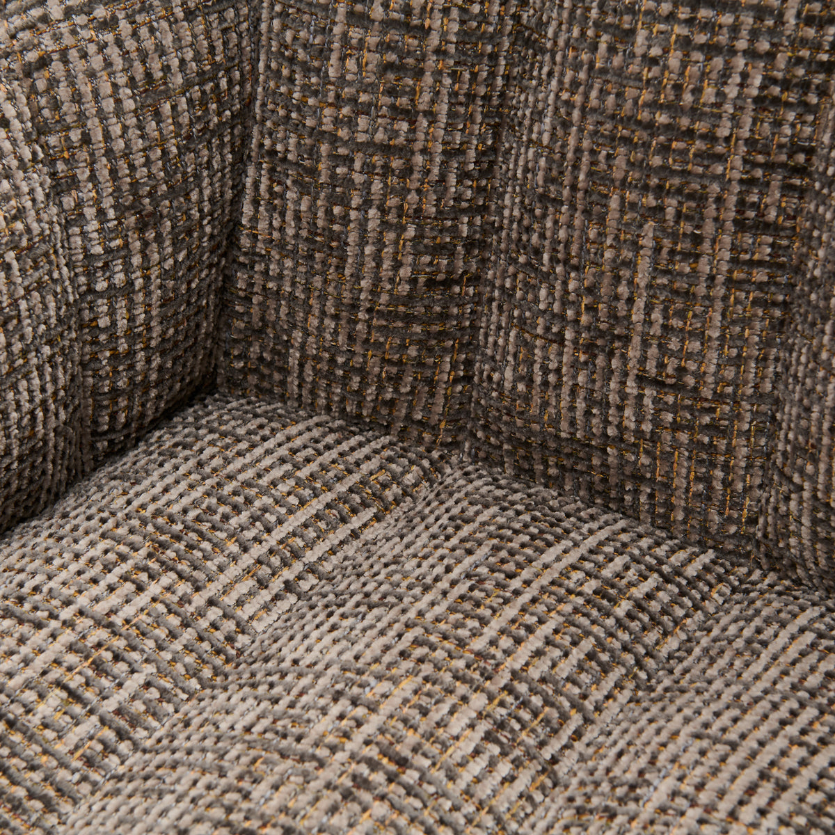High Line Park Dining Armchair, Tweed, Sepia Brown