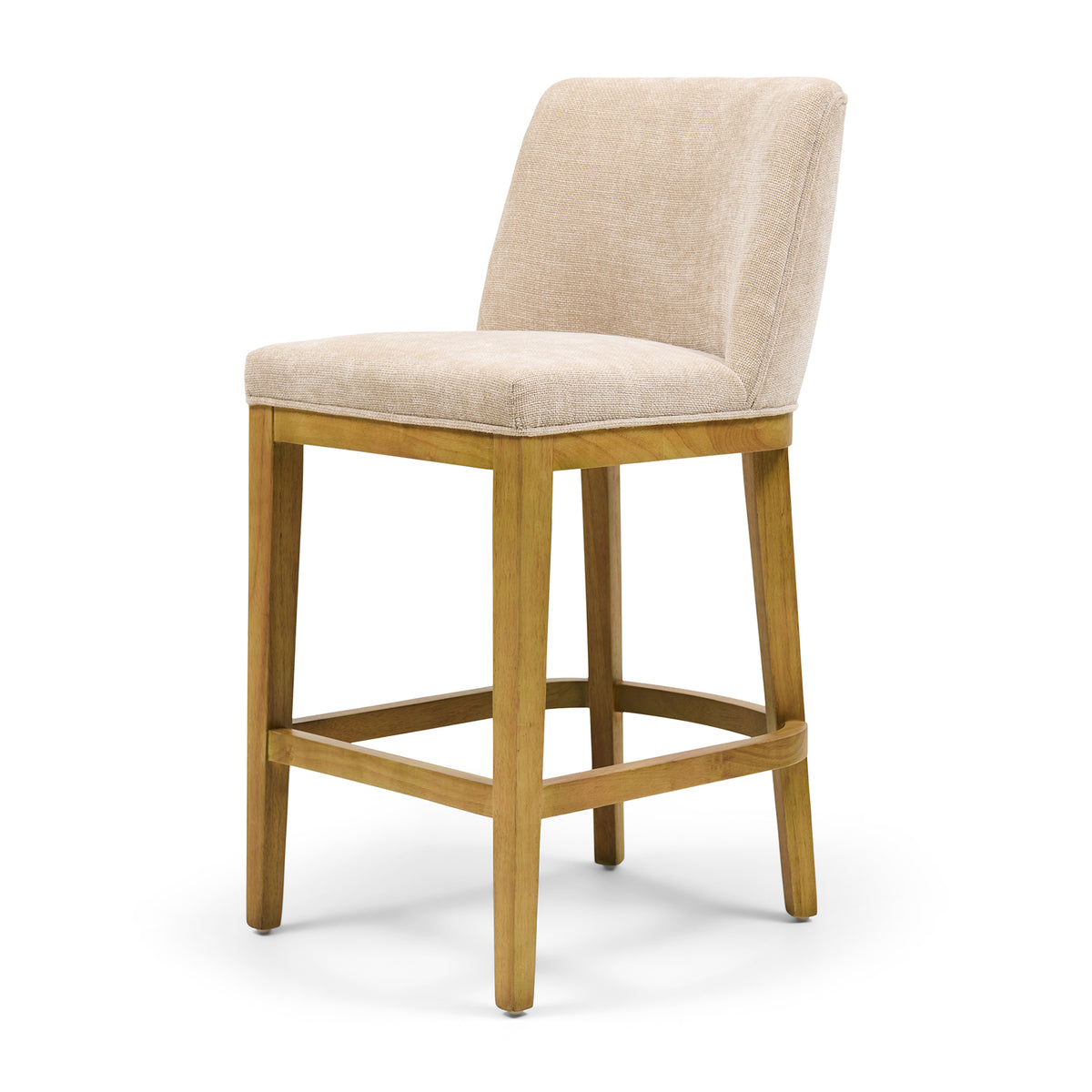 Whistler Counter Chair, Montmartre Weave, Natural Linen