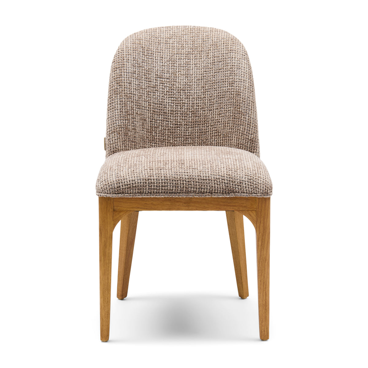 Rozzano Dining Chair, Tweed, Liver Grey