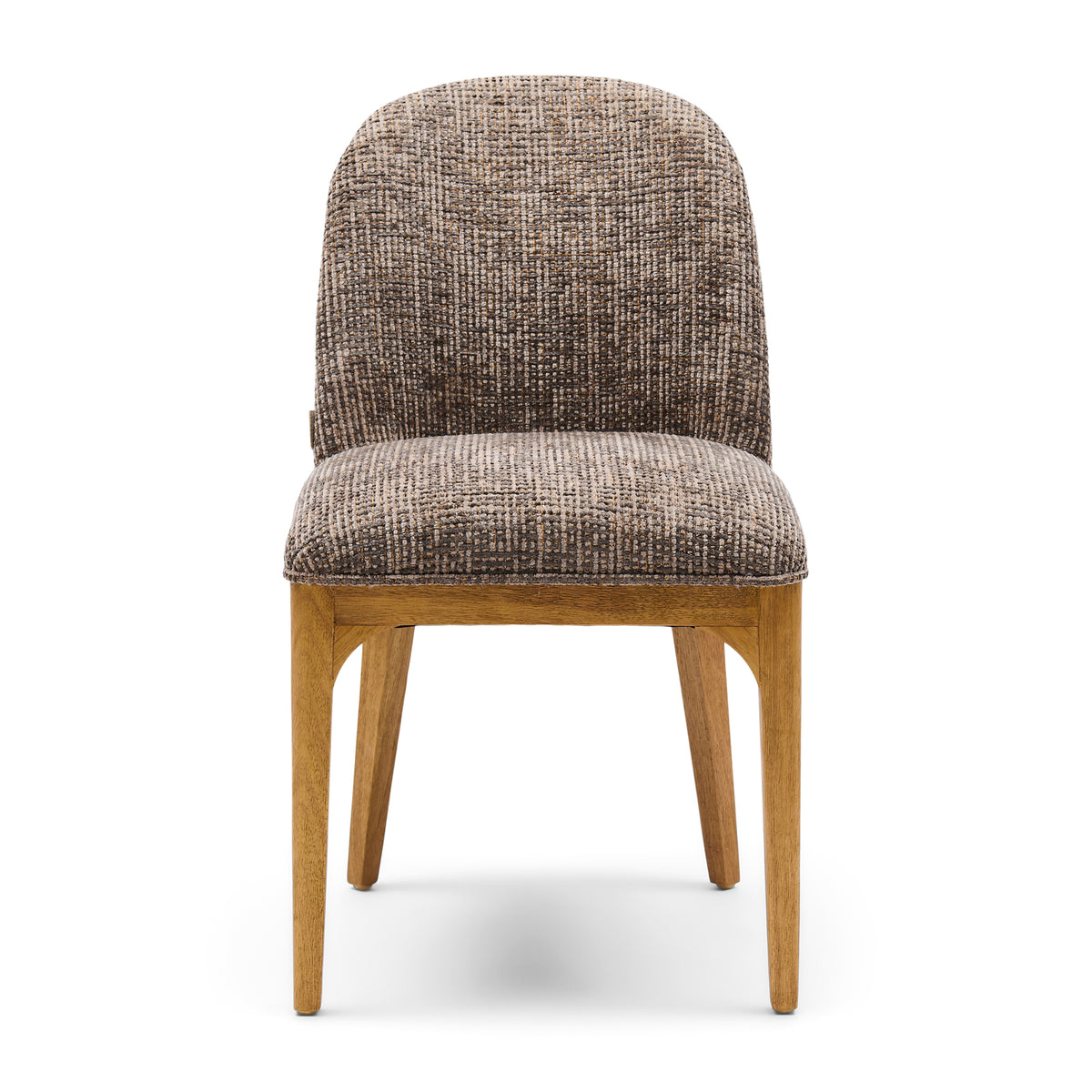 Rozzano Dining Chair, Tweed, Sepia Brown