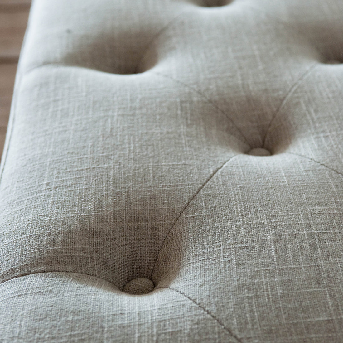 The Club Bench 160x40 linen Flax