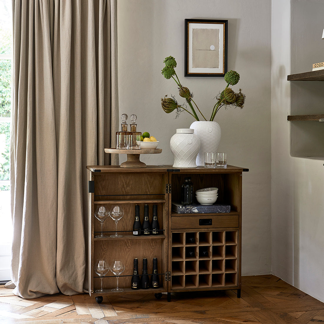Portella Bar Cabinet