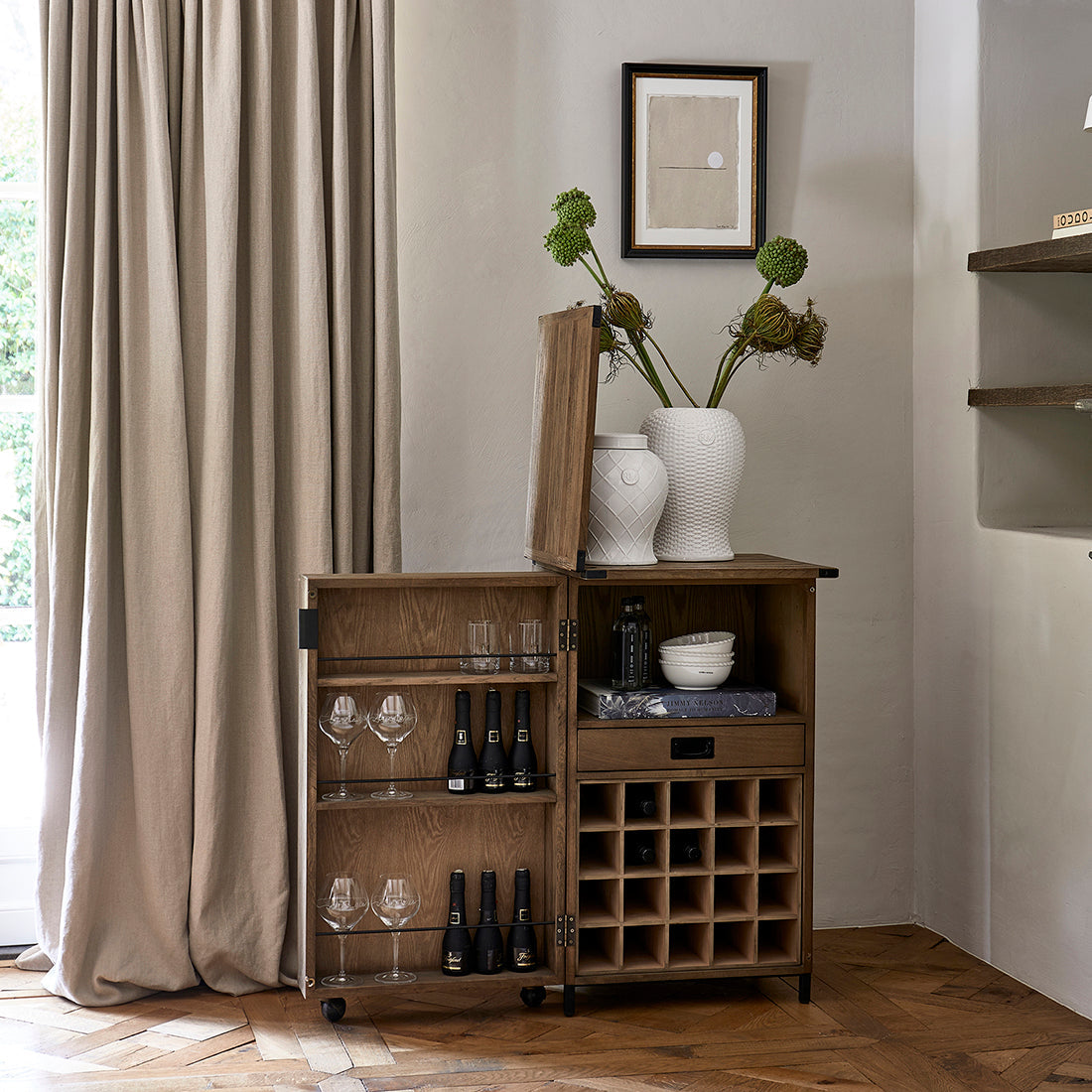 Portella Bar Cabinet