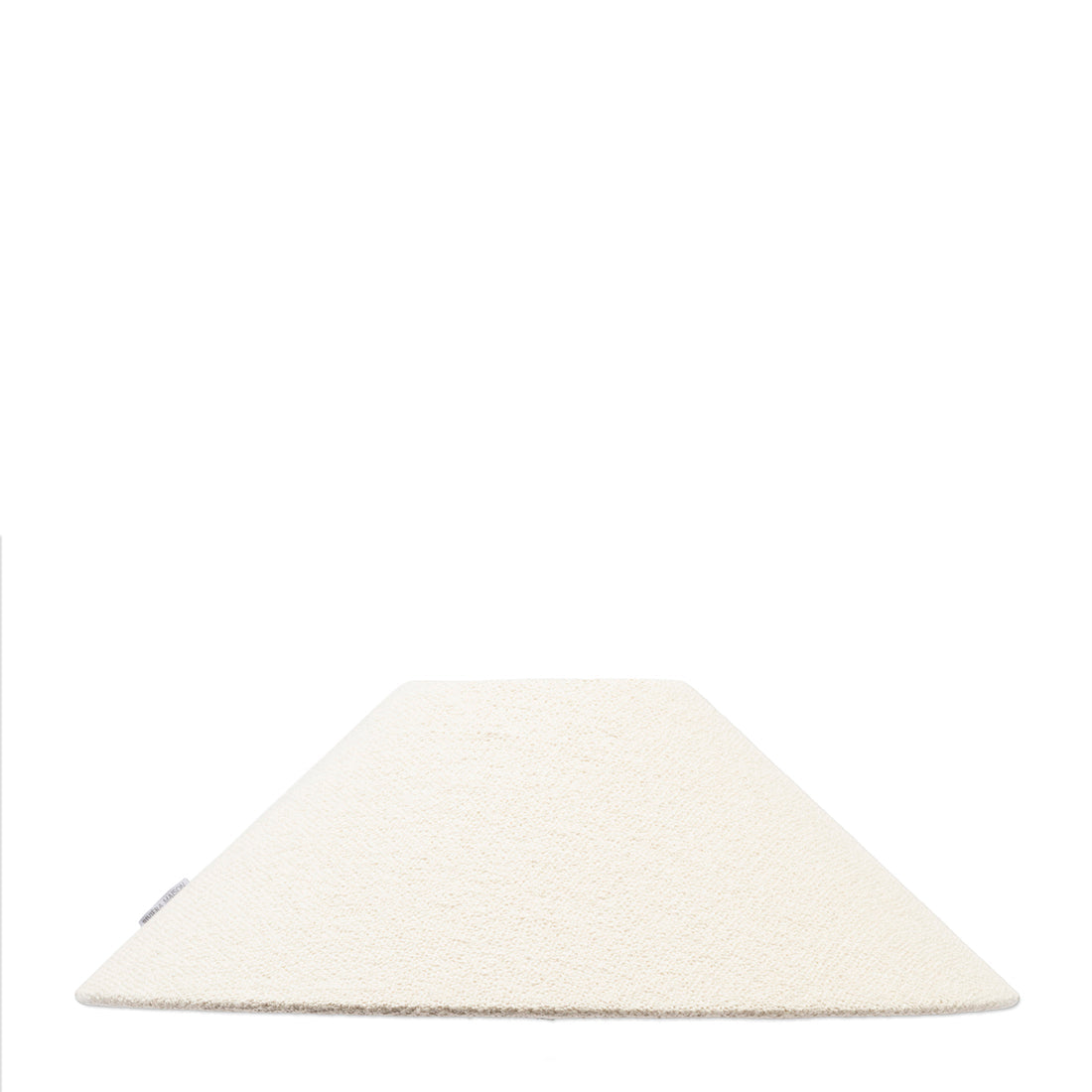 Cone Bouclé Lampshade white