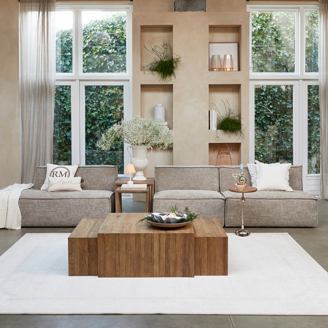 Sant Mateu Coffee Table S/3