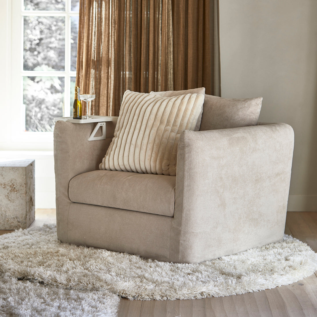 Monogram Plateau De Fauteuil