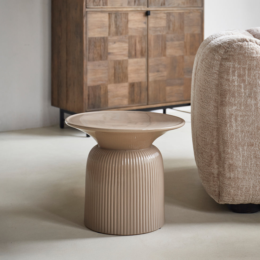 Cascais End Table Sand