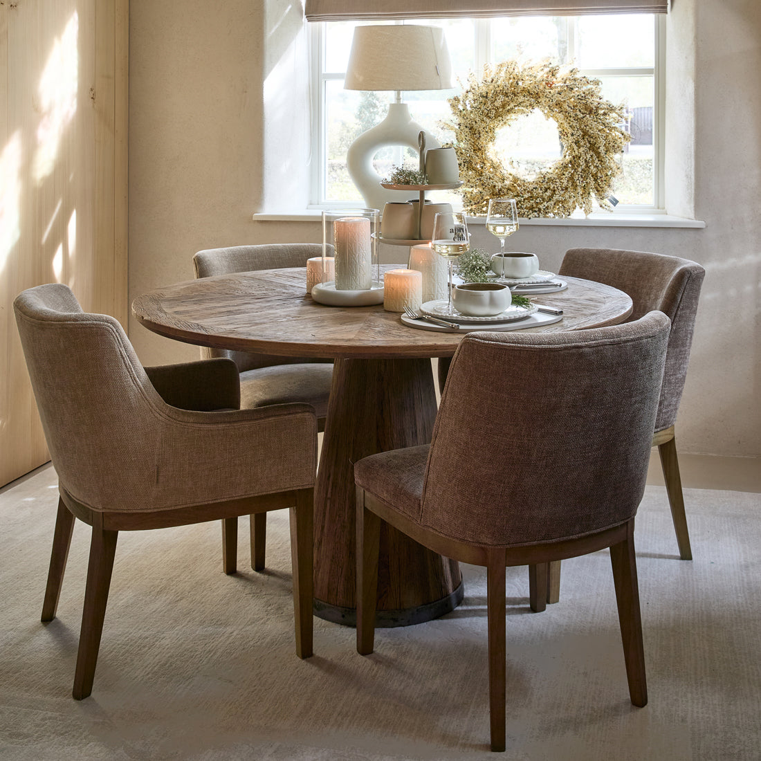 Siroko Beach Dining Table Dia 130