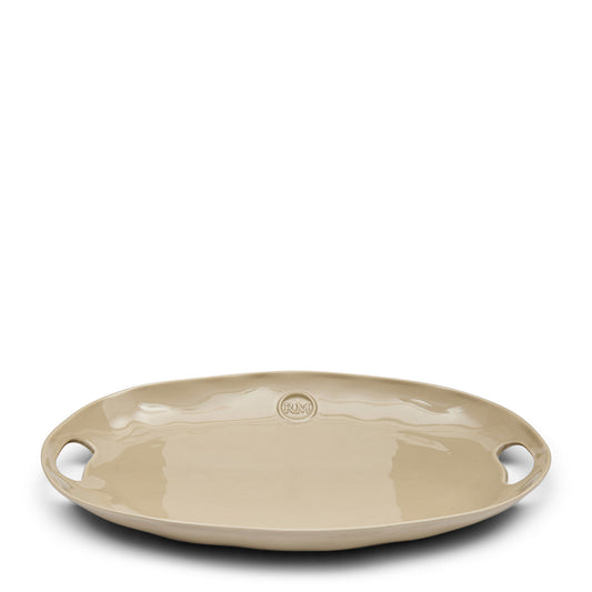 Portofino Serving Plate flax