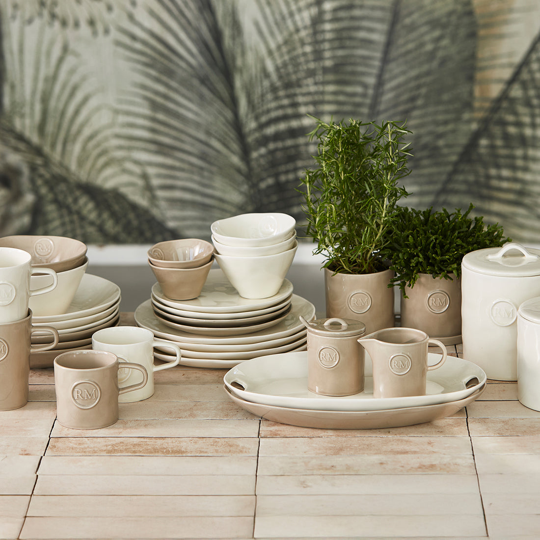 Portofino Herbs Kitchen Set