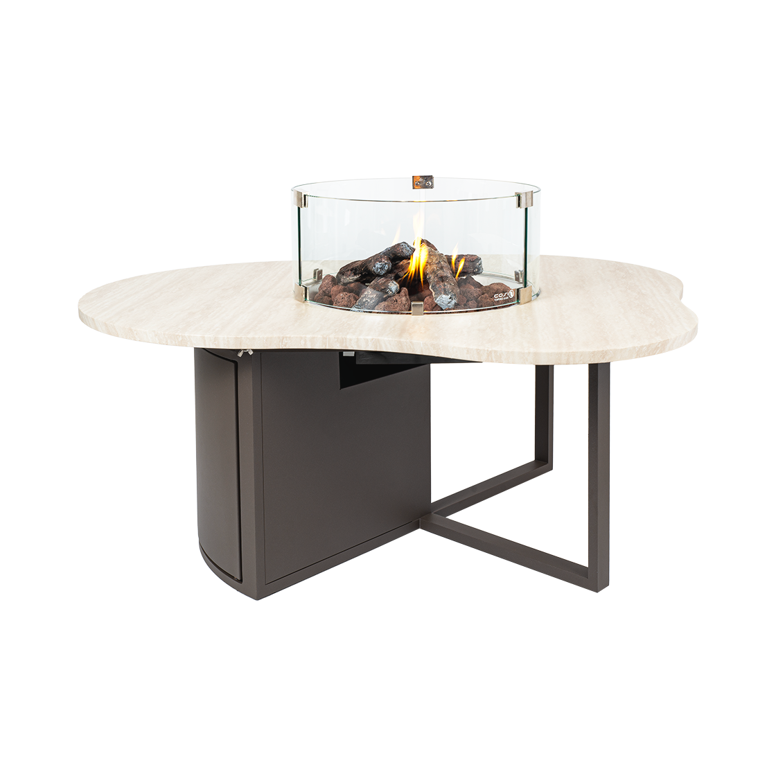 Cosiloft Novi espresso brown / stone look