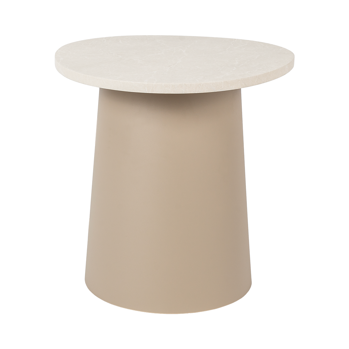 Cosidune sandy beige side table