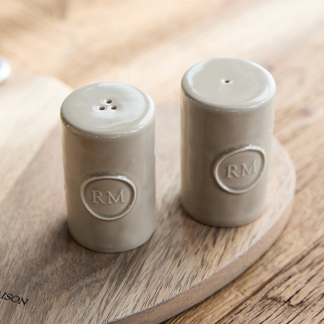 Portofino Salt & Pepper Set flax
