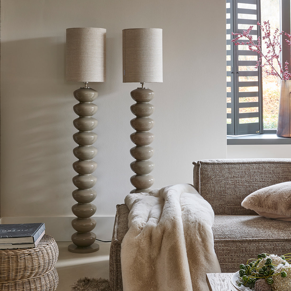 Heather Alba Faux Fur Throw 180x130