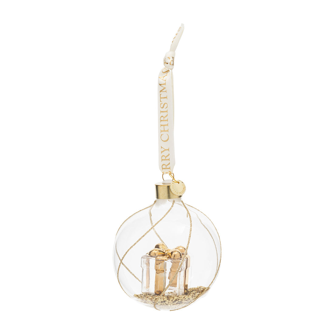 Santa's Gift Ornament dia 10