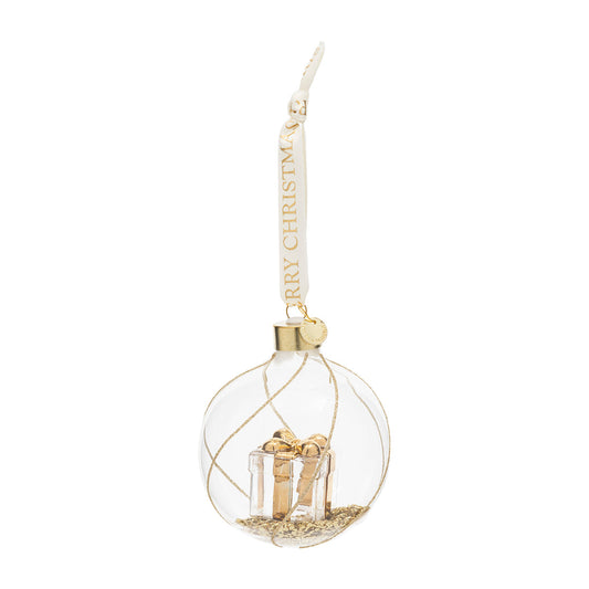Santa's Gift Ornament dia 10