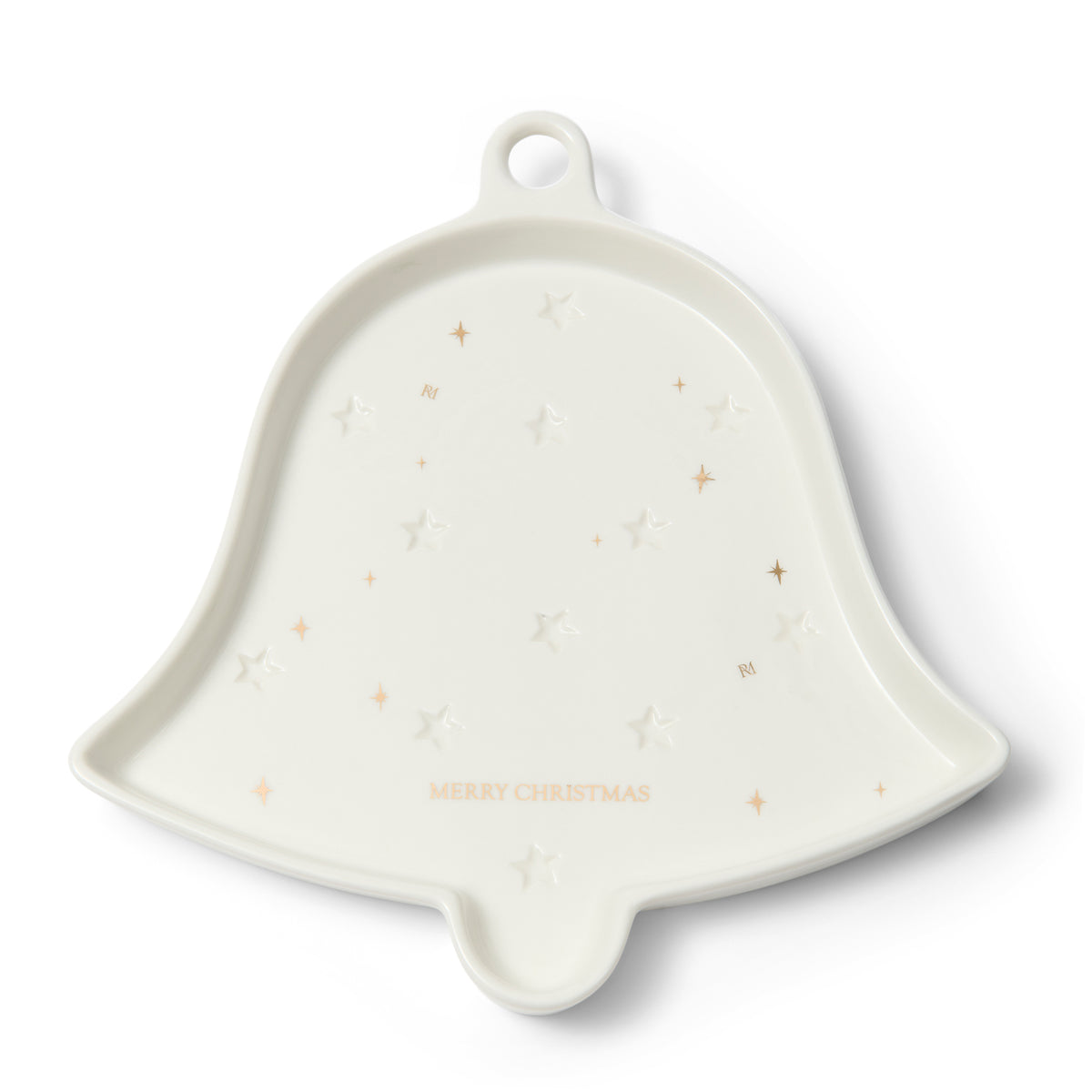 Merry Christmas Bell Dish