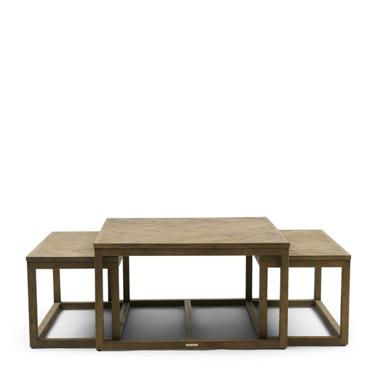 Harbour Island Square Coffee Table S/3